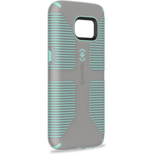 Speck Samsung Galaxy S7 CandyShell Grip Case - Sand Grey / Aloe Green