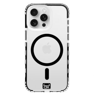 OX Grip Case w/MagSafe for iPhone 15 Pro - Bear Black